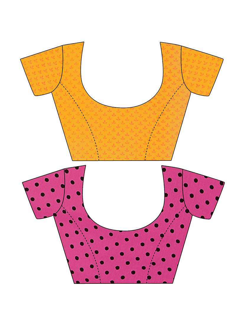 women pack of 2 casual wear combo sarees with blouse - 21479282 -  Standard Image - 2