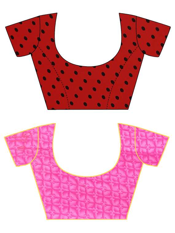 women pack of 2 casual wear combo sarees with blouse - 21479326 -  Standard Image - 2