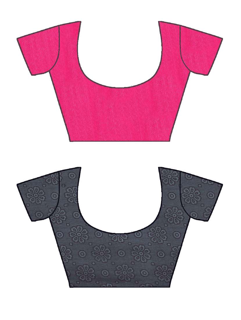 women pack of 2 casual wear combo sarees with blouse - 21479416 -  Standard Image - 2