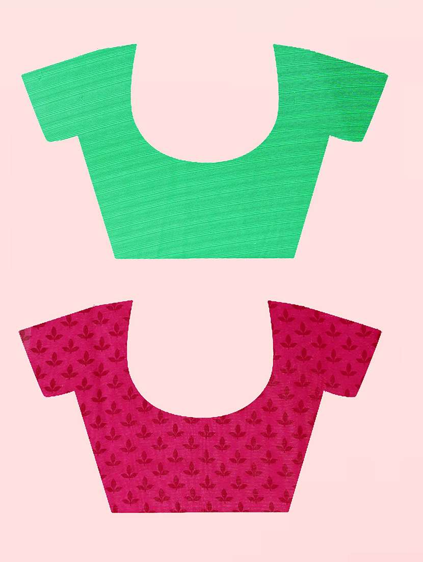 women pack of 2 casual wear combo sarees with blouse - 21479507 -  Standard Image - 2