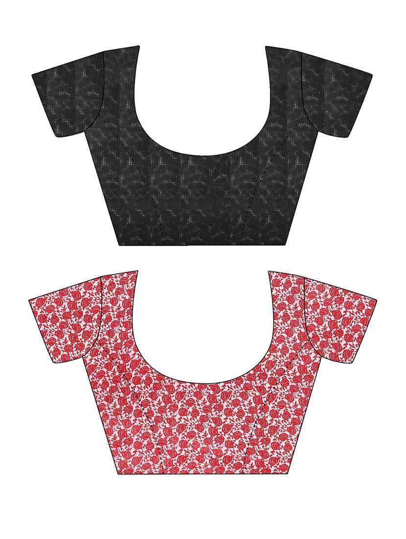 women pack of 2 casual wear combo sarees with blouse - 21479655 -  Standard Image - 2