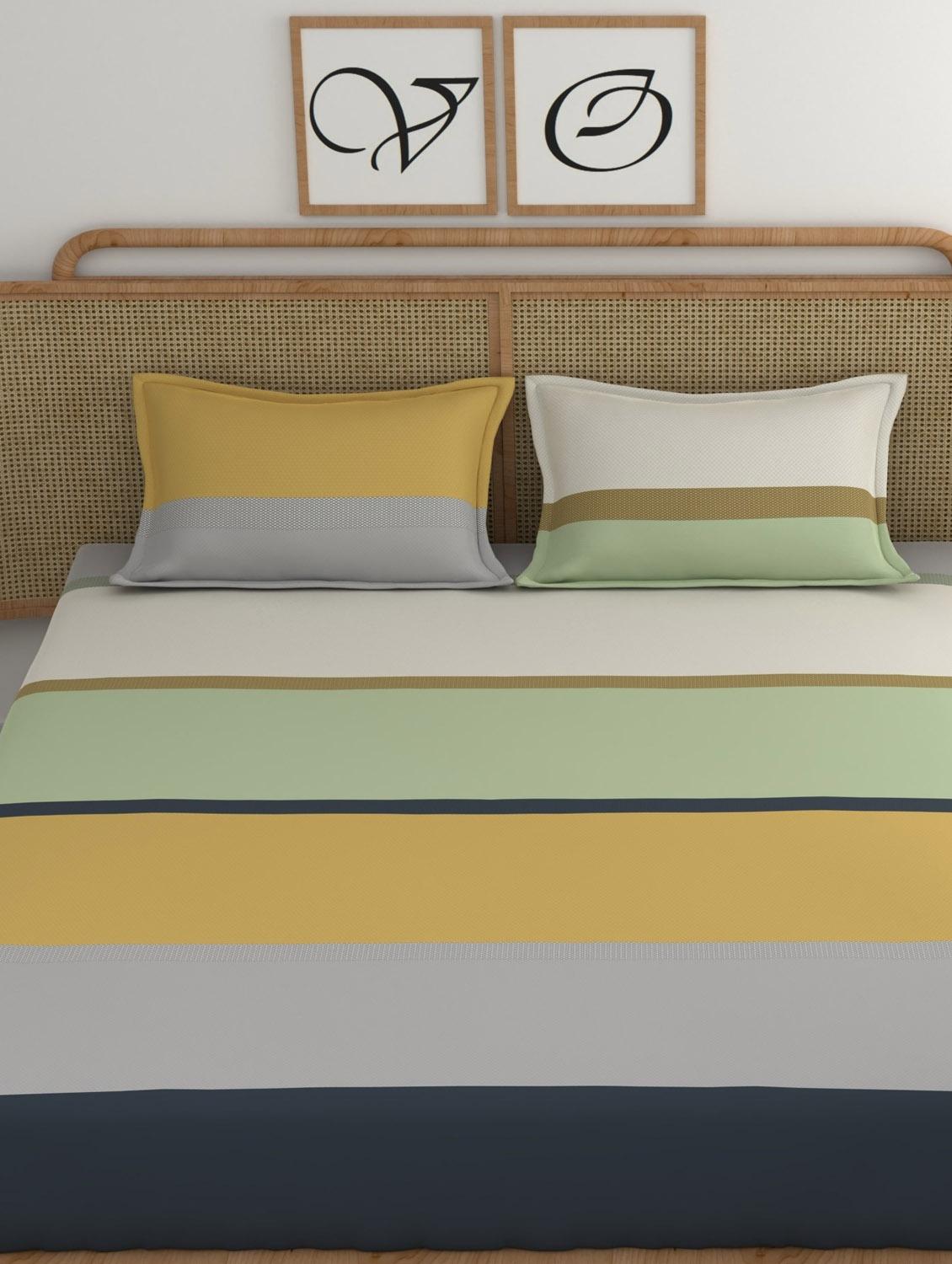 chhavi india 210 tc double king bedsheet - 21481791 - Standard Image - 2