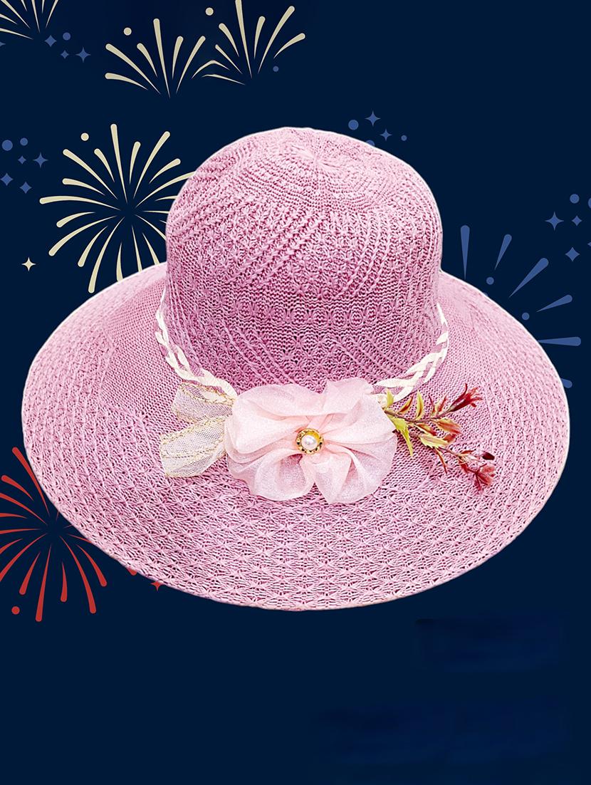 girls pink cap