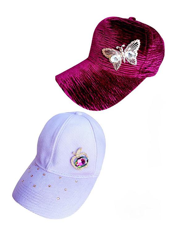 women pack of 2 cap - 21482093 -  Zoom Image - 0