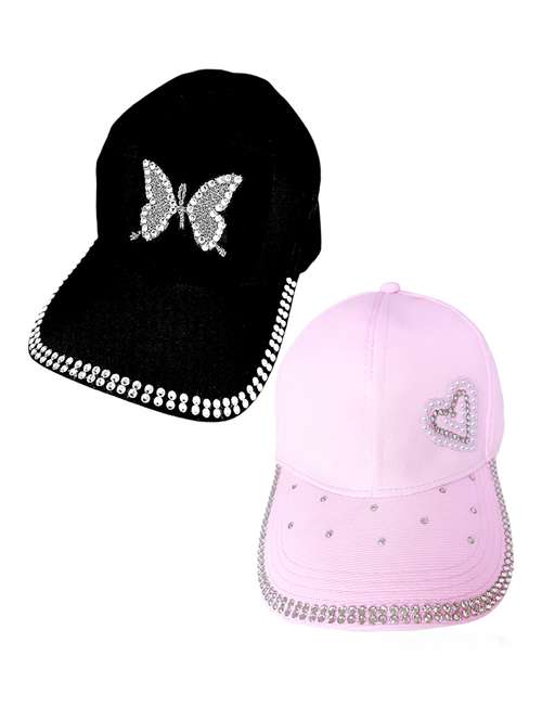 women pack of 2 cap - 21482101 - Standard Image - 0
