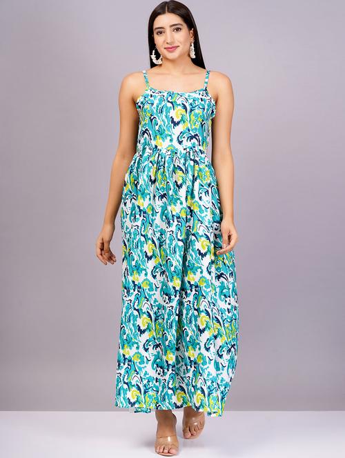women white viscose a-line dress - 21482577 -  Standard Image - 0