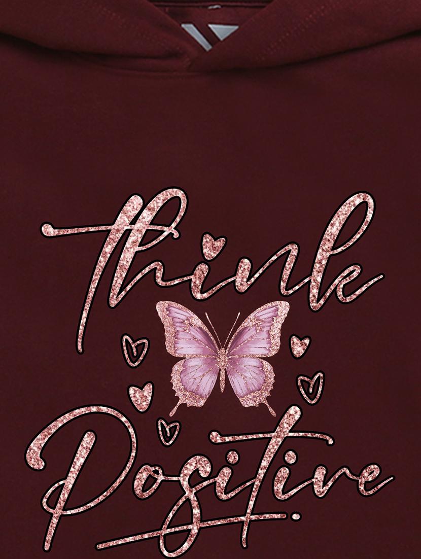 girls hooded neck long sleeves sweatshirts - 21482872 - Standard Image - 2