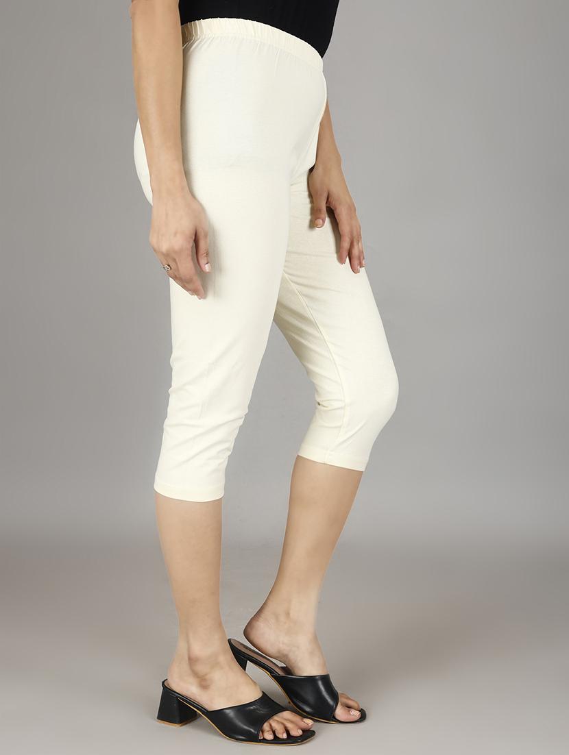 women high rise solid capri combo (pack of 2) - 21483091 - Standard Image - 2