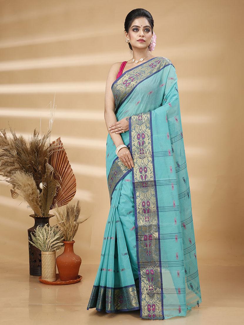 women self design tant saree - 21483505 - Standard Image - 2