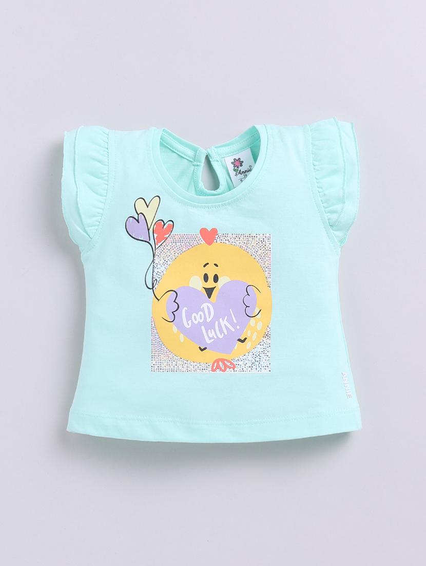 girls cute character printed skirt and top set - 21484615 - Standard Image - 2
