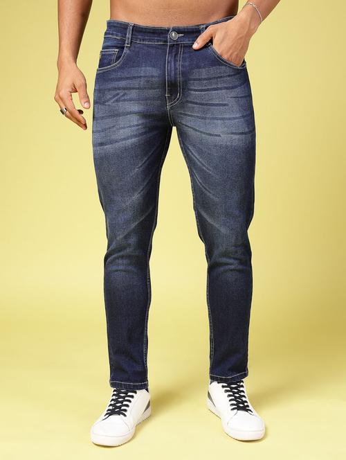 men blue denim jeans - 21484910 - Standard Image - 0