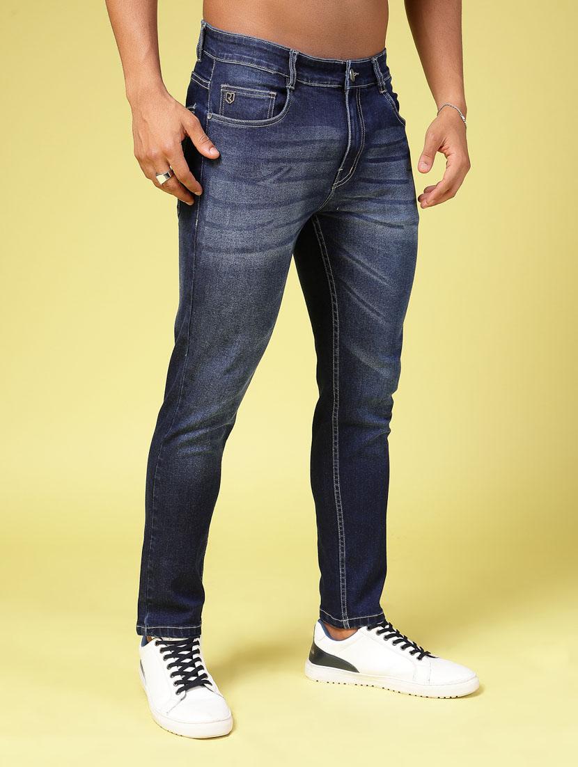 men blue denim jeans - 21484910 - Standard Image - 2