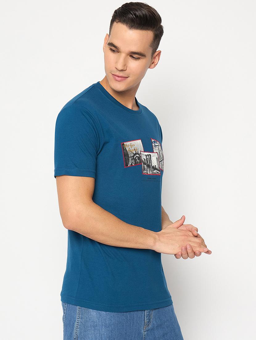 men round neck short sleeves t-shirt - 21485171 - Standard Image - 2