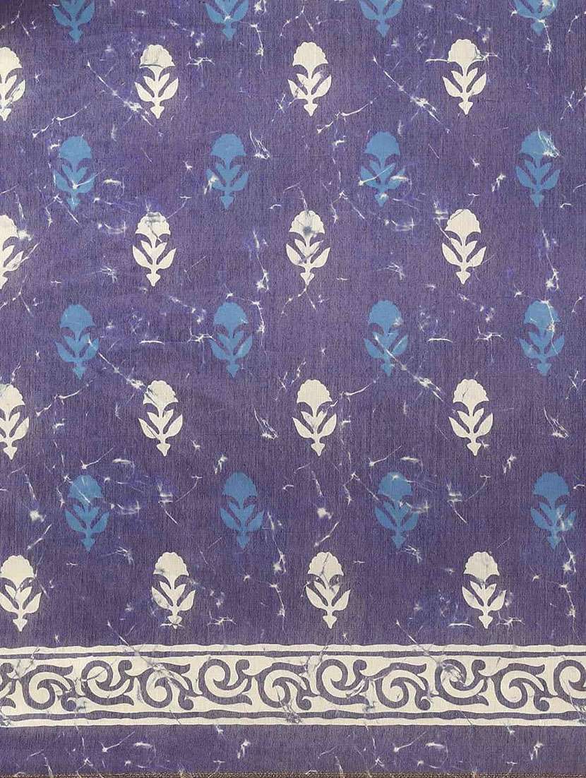 women printed saree with blouse - 21485420 -  Standard Image - 2