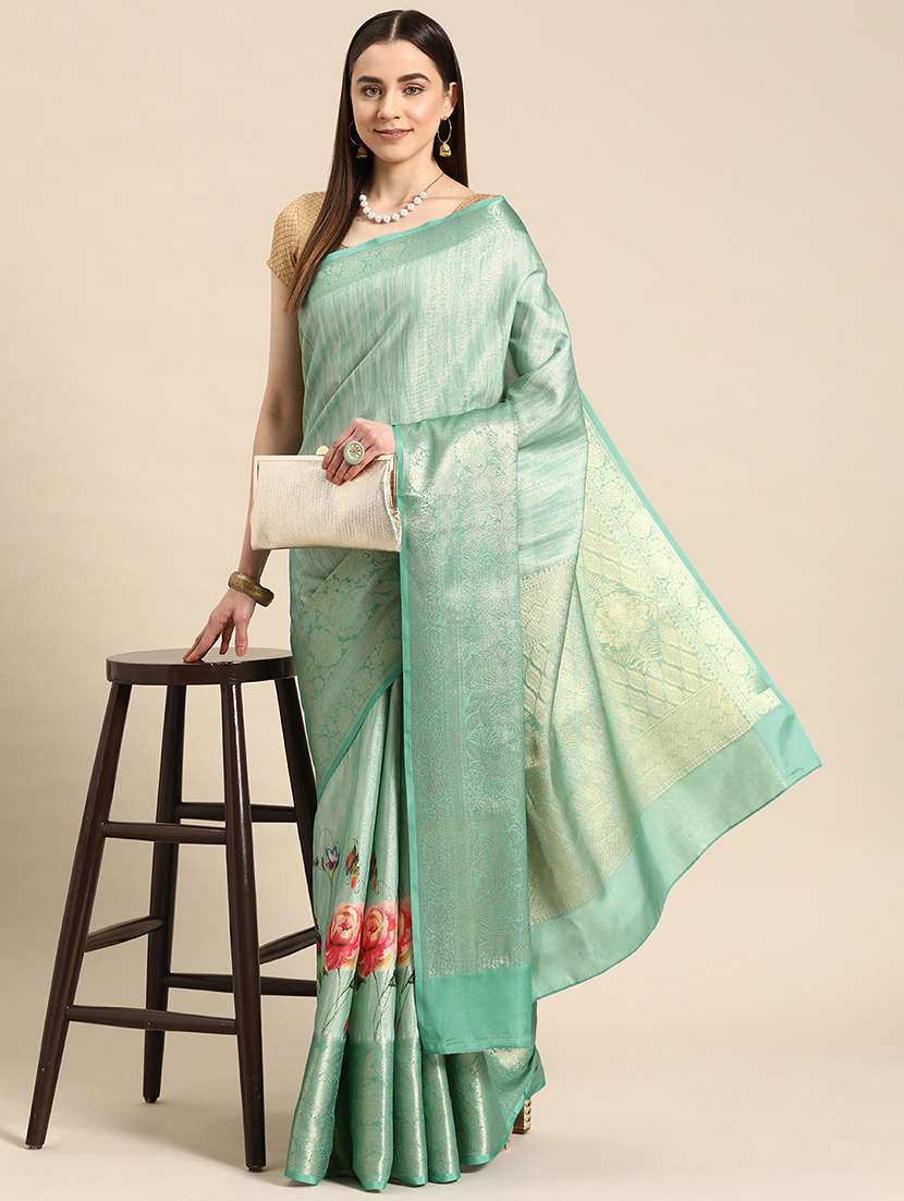 women self design banarasi saree