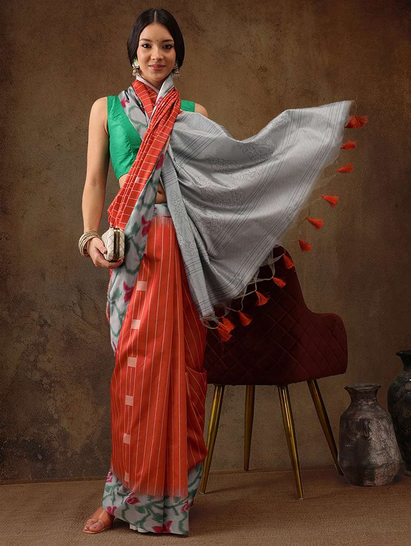 women self design banarasi saree