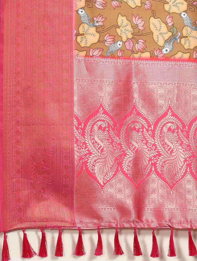 women printed bordered saree - 21485707 -  Standard Image - 2