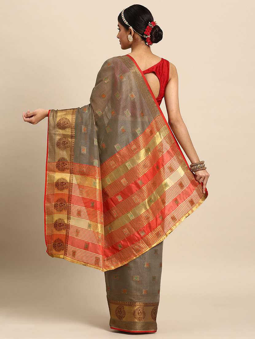 women self-designed mysore silk saree - 21486012 -  Standard Image - 2