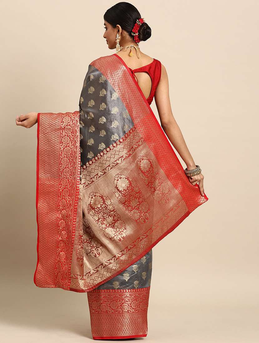women self-designed mysore silk saree - 21486013 -  Standard Image - 2
