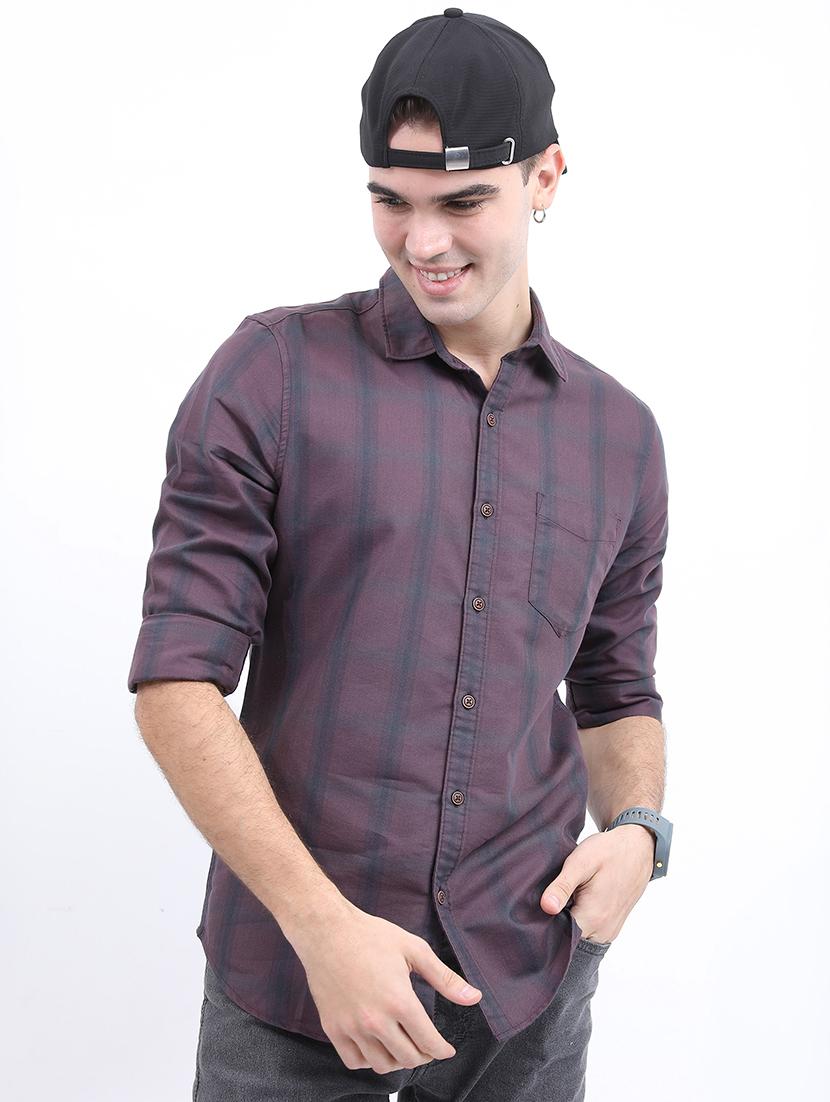 men printed collared casual shirt - 21486931 - Standard Image - 2