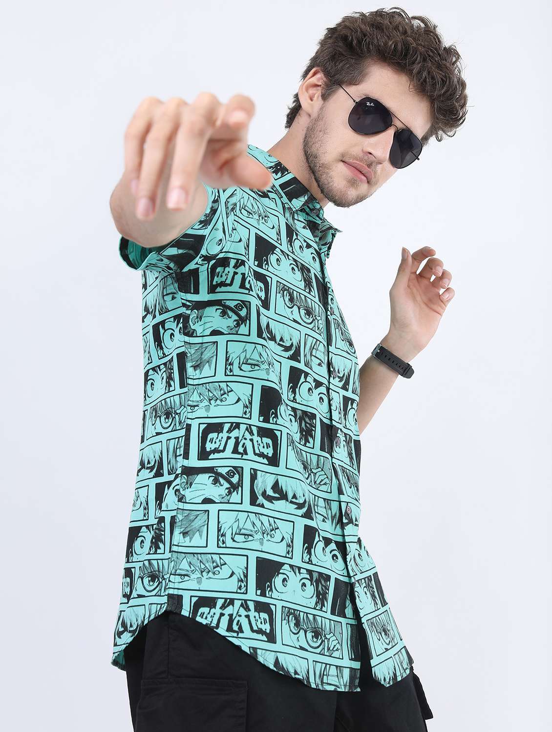 men multi colored collared neck casual shirts - 21487154 -  Standard Image - 2