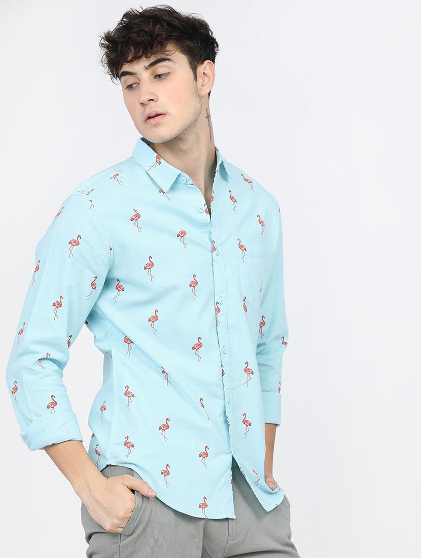 men collared long sleeves casual shirt - 21487697 - Standard Image - 2