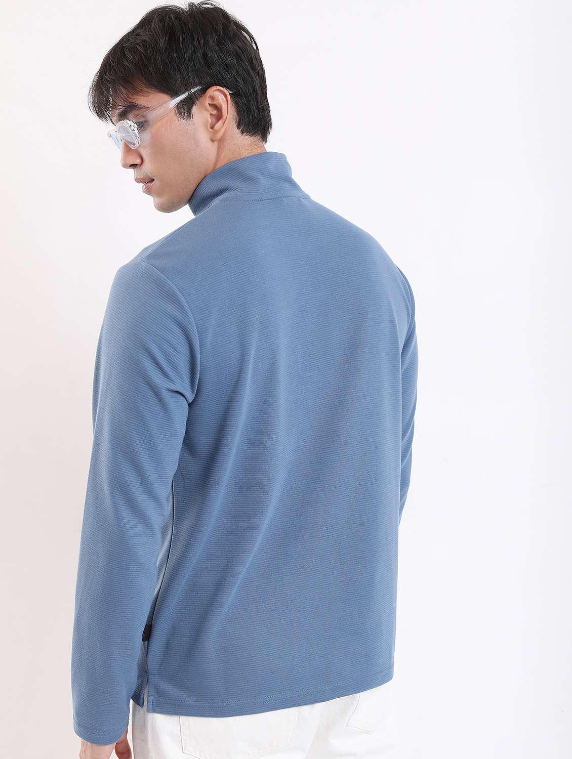 men long sleeved solid t-shirt - 21488006 -  Standard Image - 2