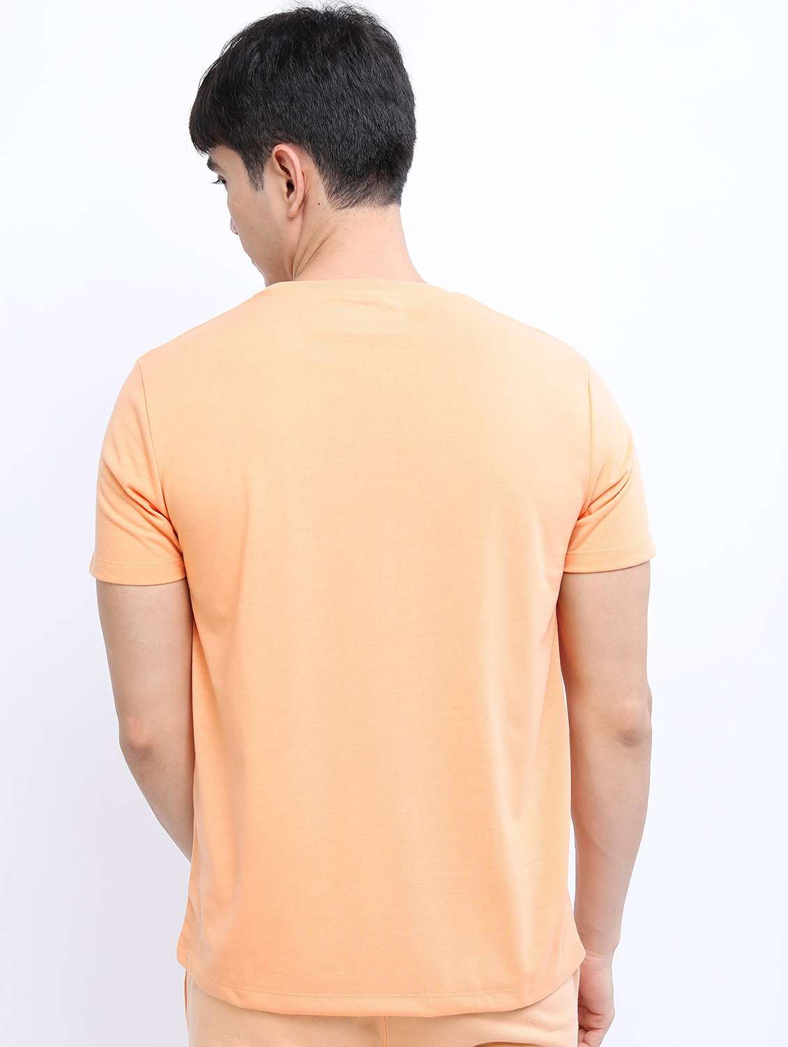 men short sleeved front printed t-shirt - 21488035 -  Standard Image - 2