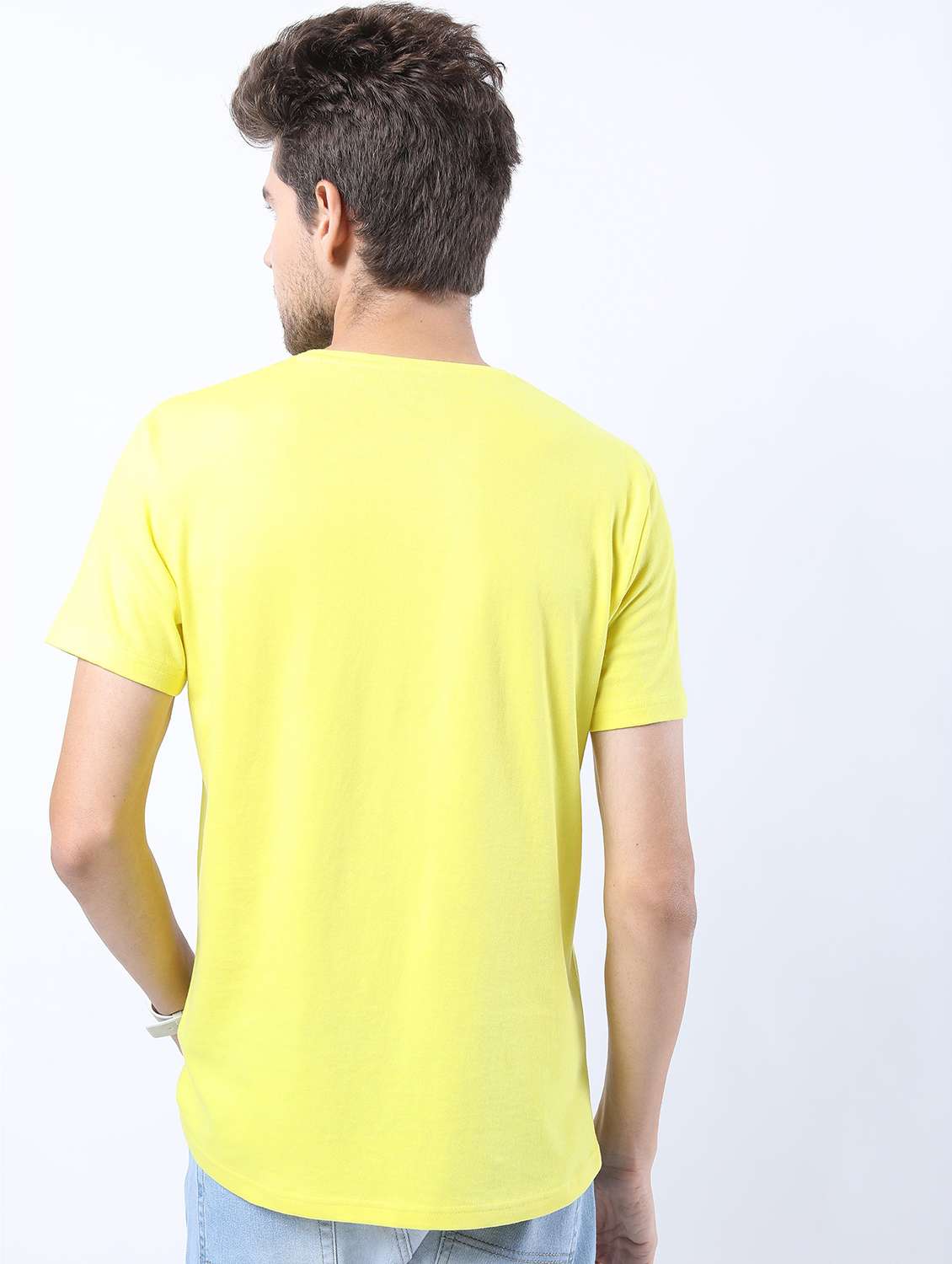 men short sleeved front print t-shirt - 21488048 -  Standard Image - 2