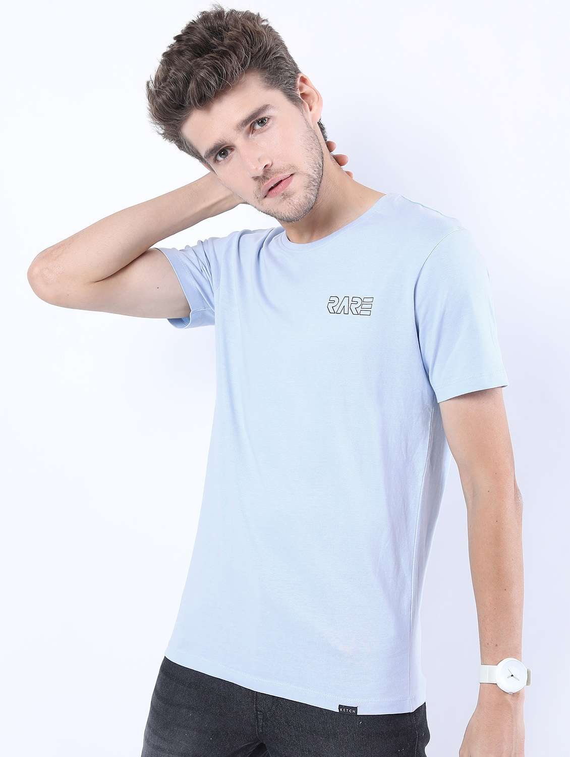 men back print short sleeve regular fit t-shirt - 21488050 -  Standard Image - 2