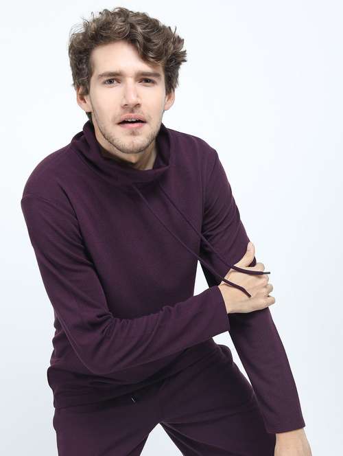 men solid long sleeve regular fit t-shirt - 21488109 -  Standard Image - 0