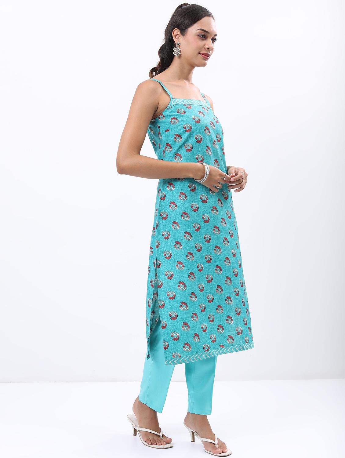 women floral printed kurta pant set with dupatta - 21488137 - Standard Image - 2