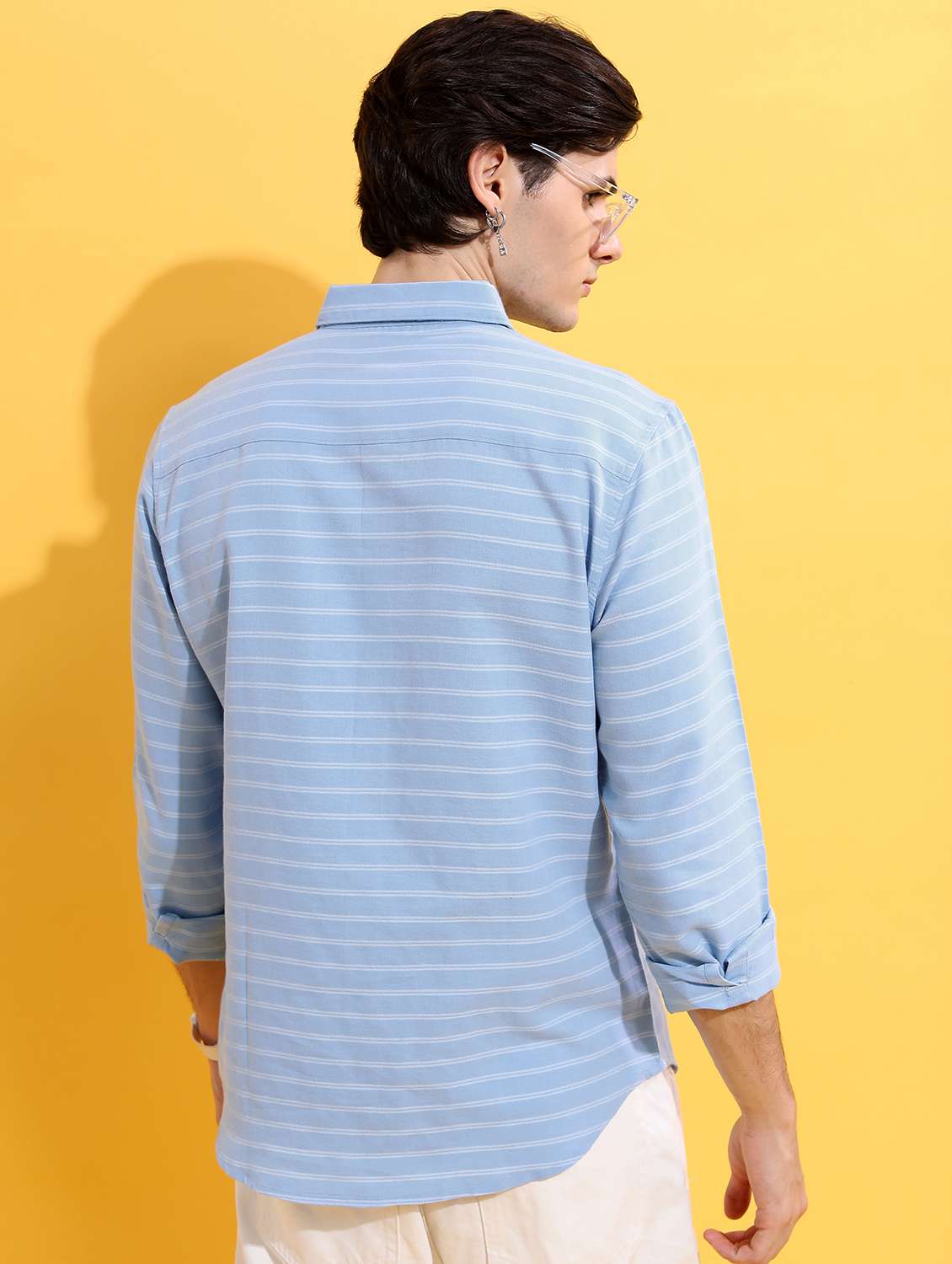 men striped casual shirt - 21488571 -  Standard Image - 2
