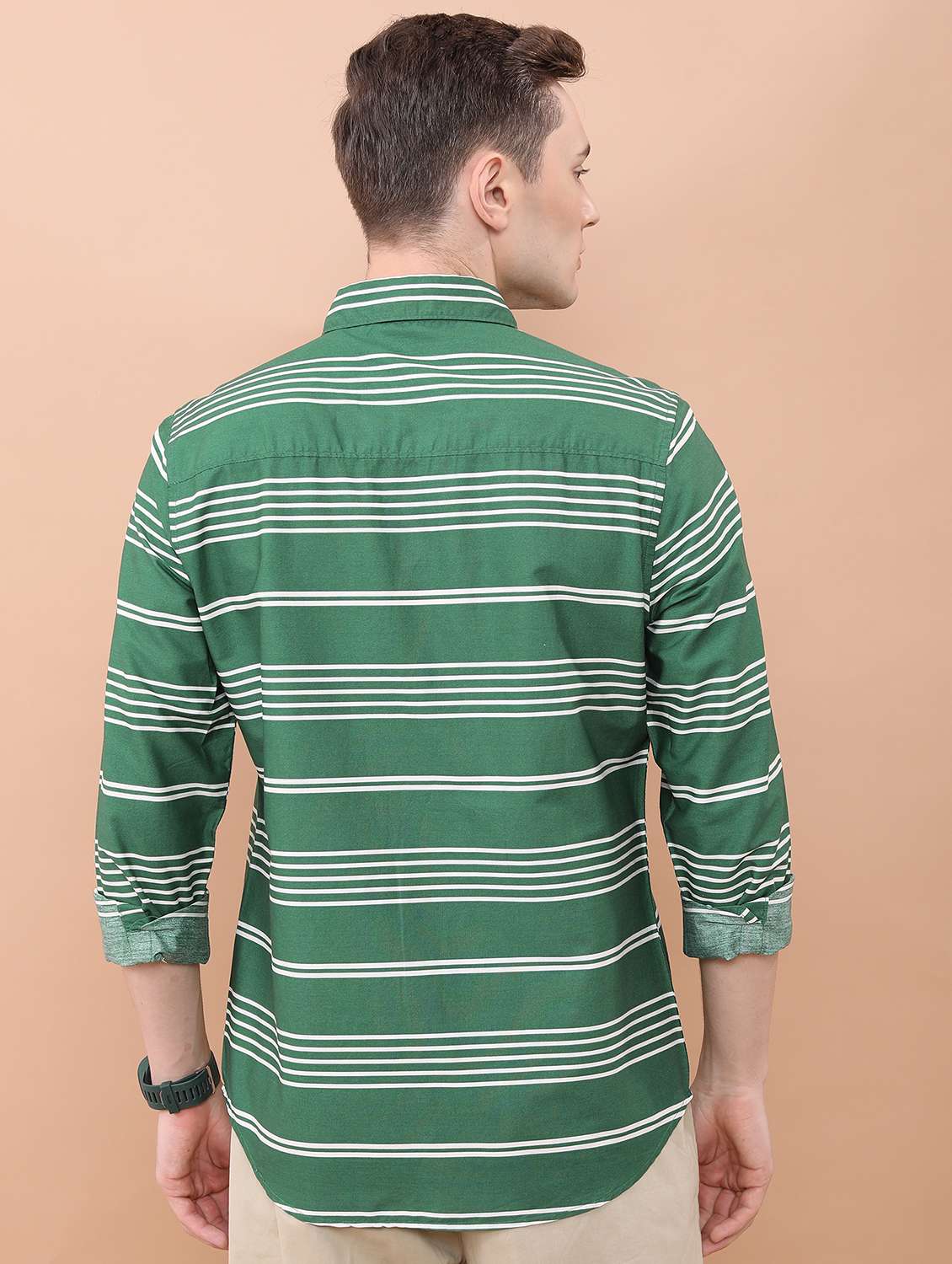 men striped casual shirt - 21488625 -  Standard Image - 2