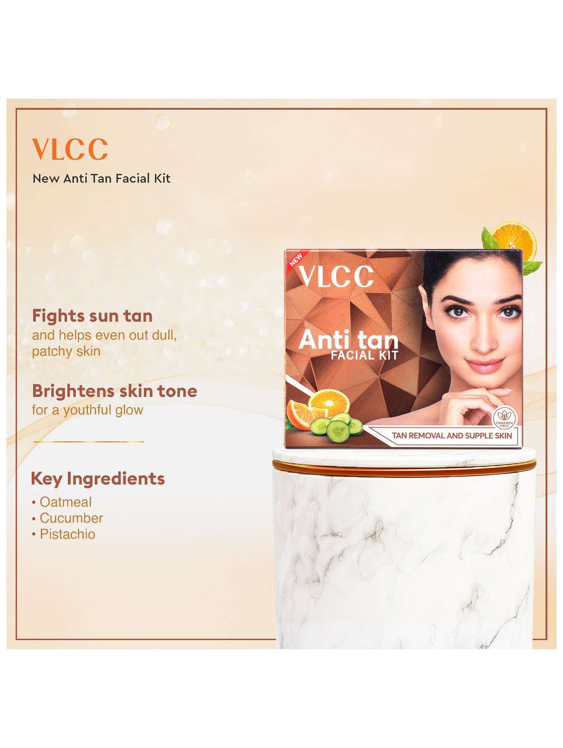 anti tan facial kit & bright glow serum facewash combo - 21489078 -  Standard Image - 2