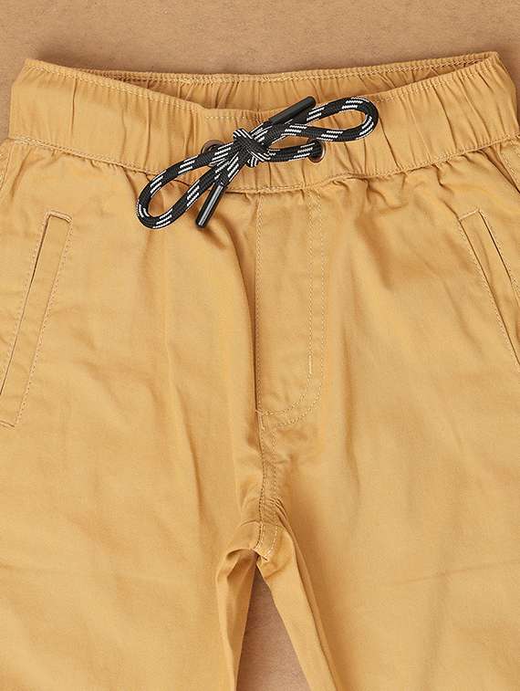 boys musatrd solid trouser - 21489319 - Standard Image - 2