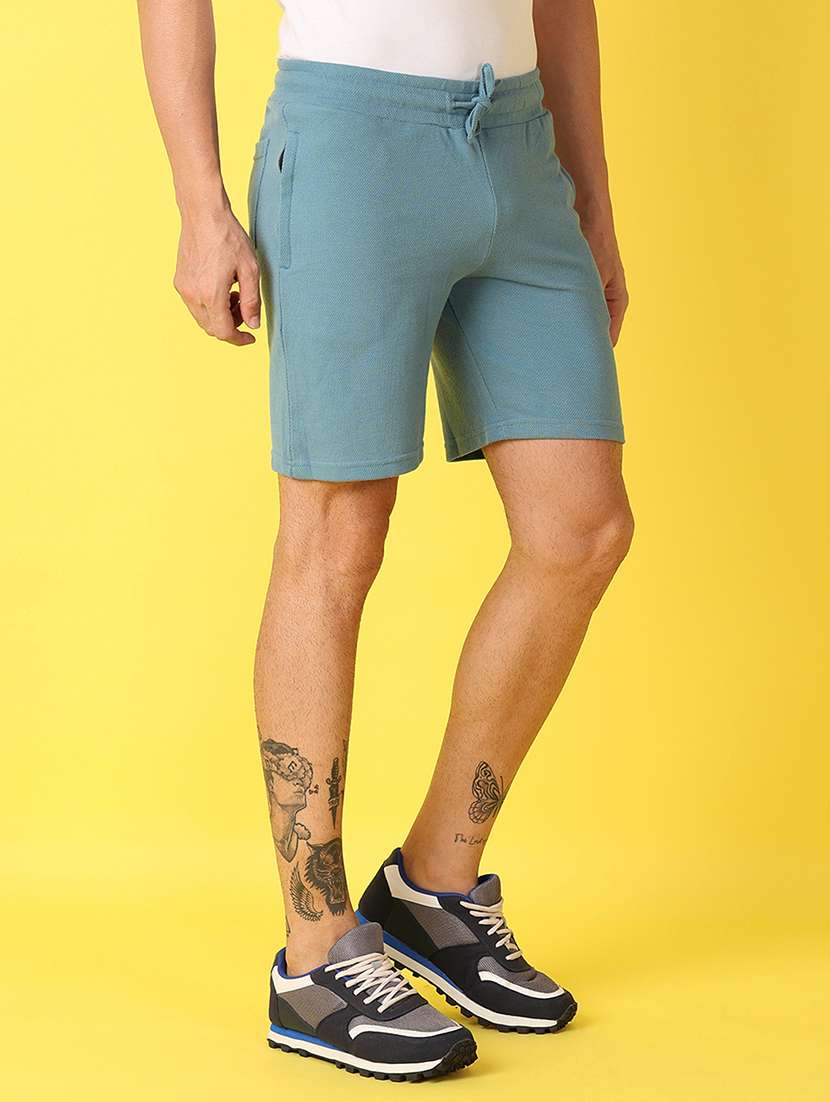 men ai aqua solid shorts - 21490300 -  Standard Image - 2