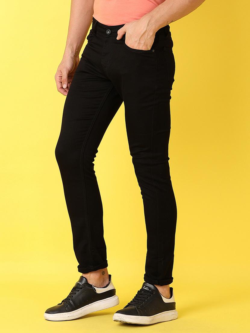 men mid rise plain jeans - 21490868 - Standard Image - 2