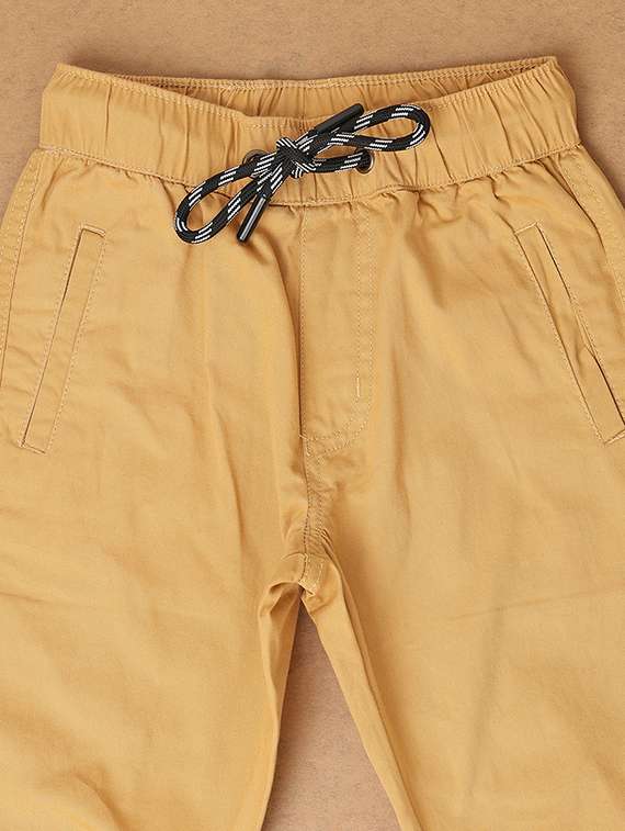 boys regular fit solid jogger - 21491203 - Standard Image - 2