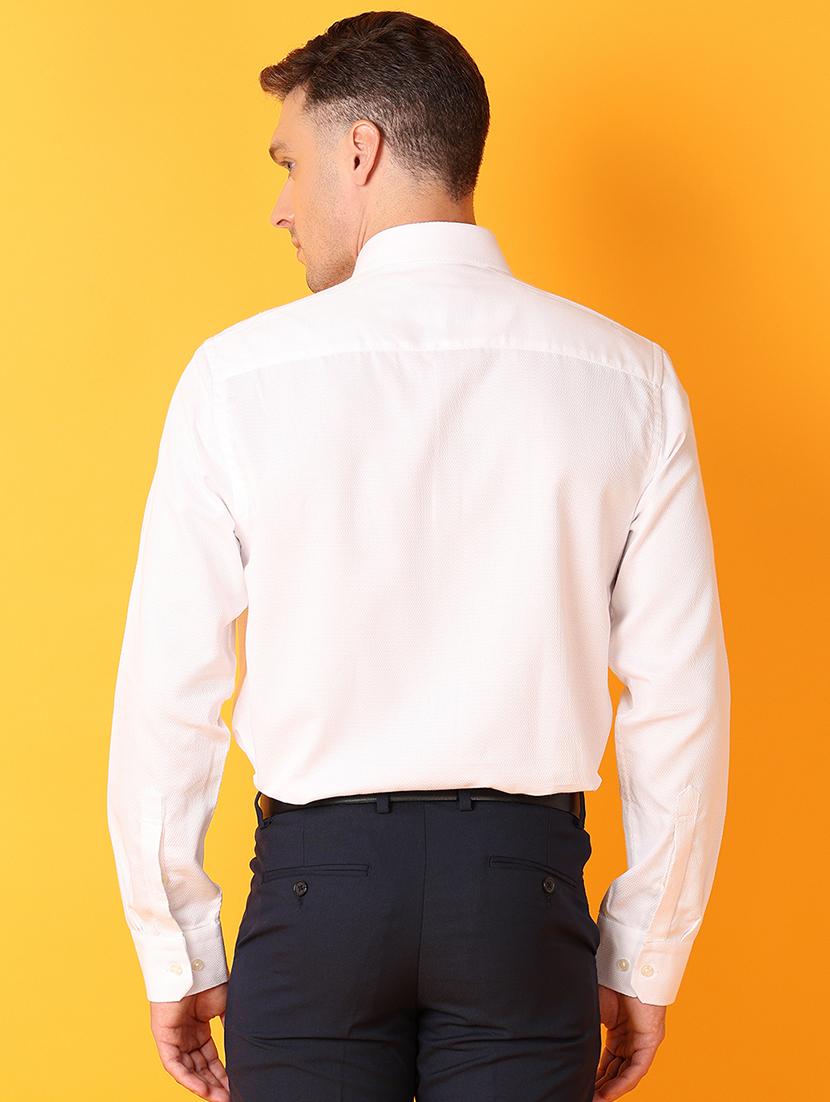 men self design long sleeves collared formal shirt - 21491477 - Standard Image - 2