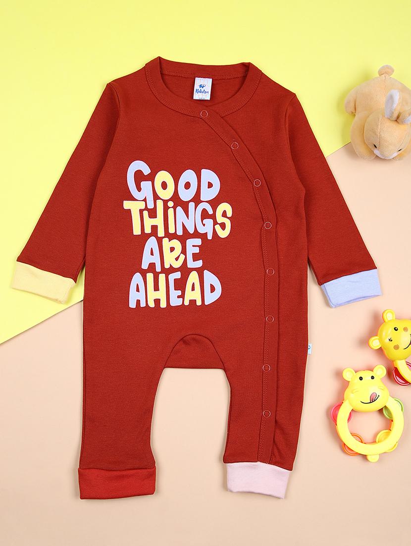 kids red printed rompers - 21492028 - Zoom Image - 0