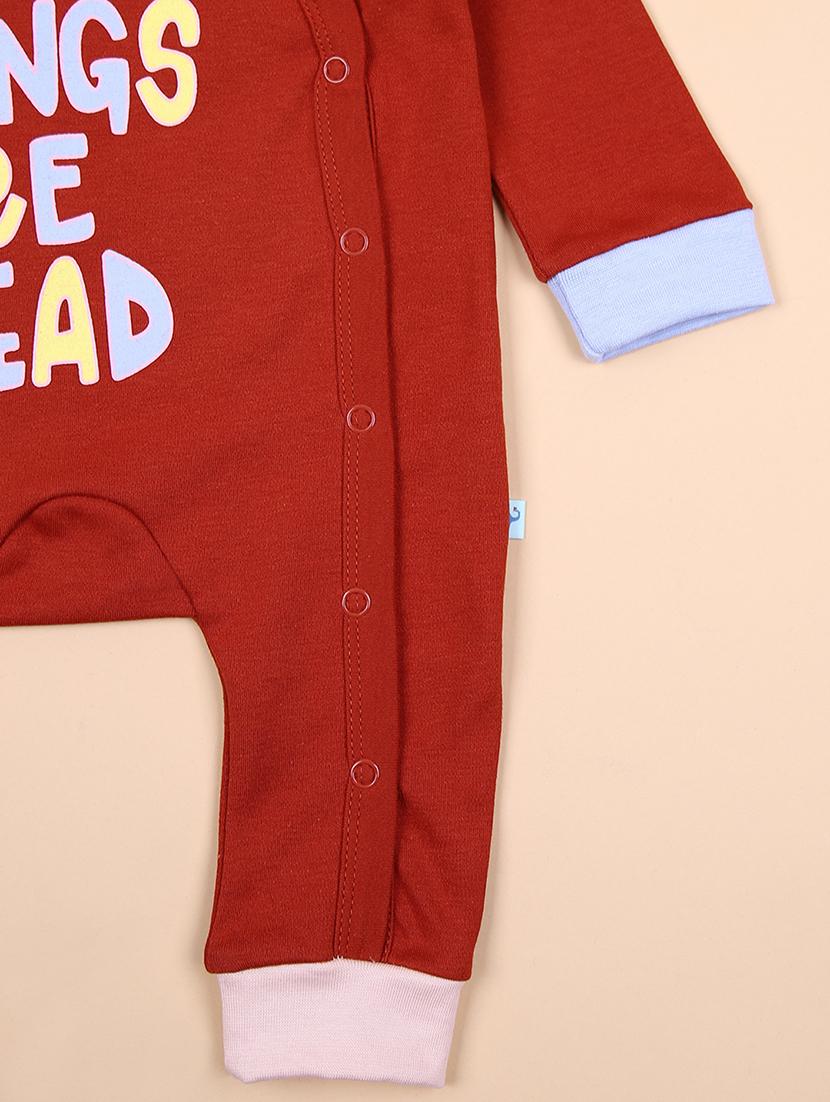 kids red printed rompers - 21492028 - Standard Image - 2