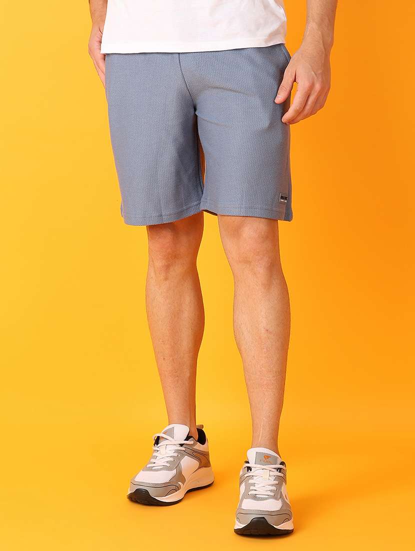men mid-rise solid short