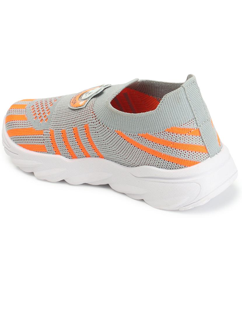 kids grey synthetic sneakers - 21492190 - Standard Image - 2