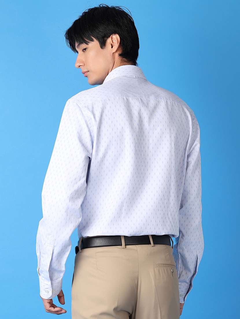 men self design long sleeves formal shirt - 21492310 -  Standard Image - 2