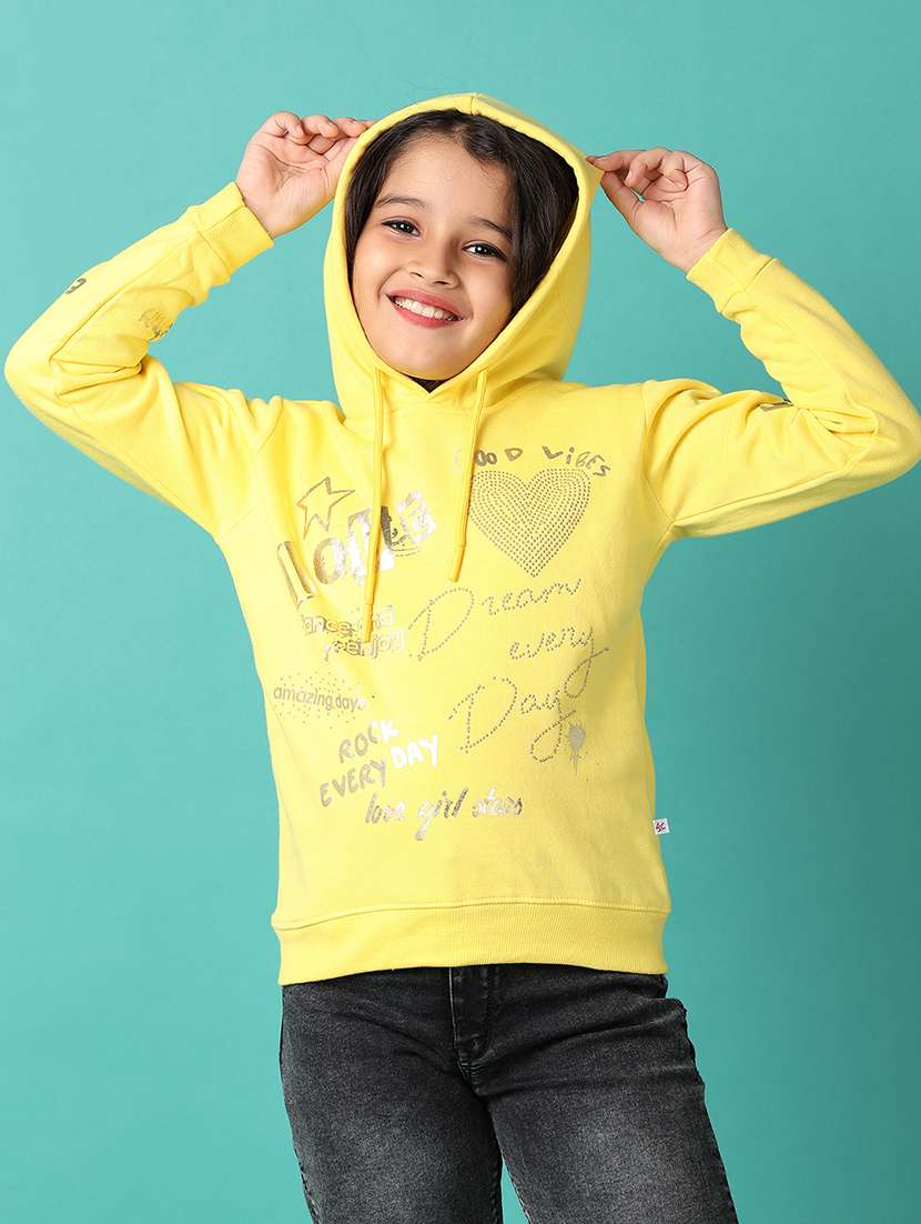 kids typography long sleeves sweatshirt - 21492314 -  Standard Image - 2