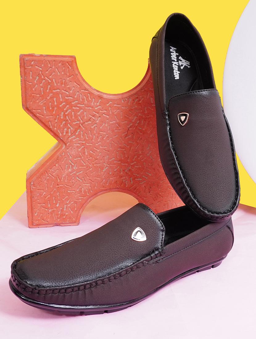 men brown slip on loafer - 21492478 - Standard Image - 2
