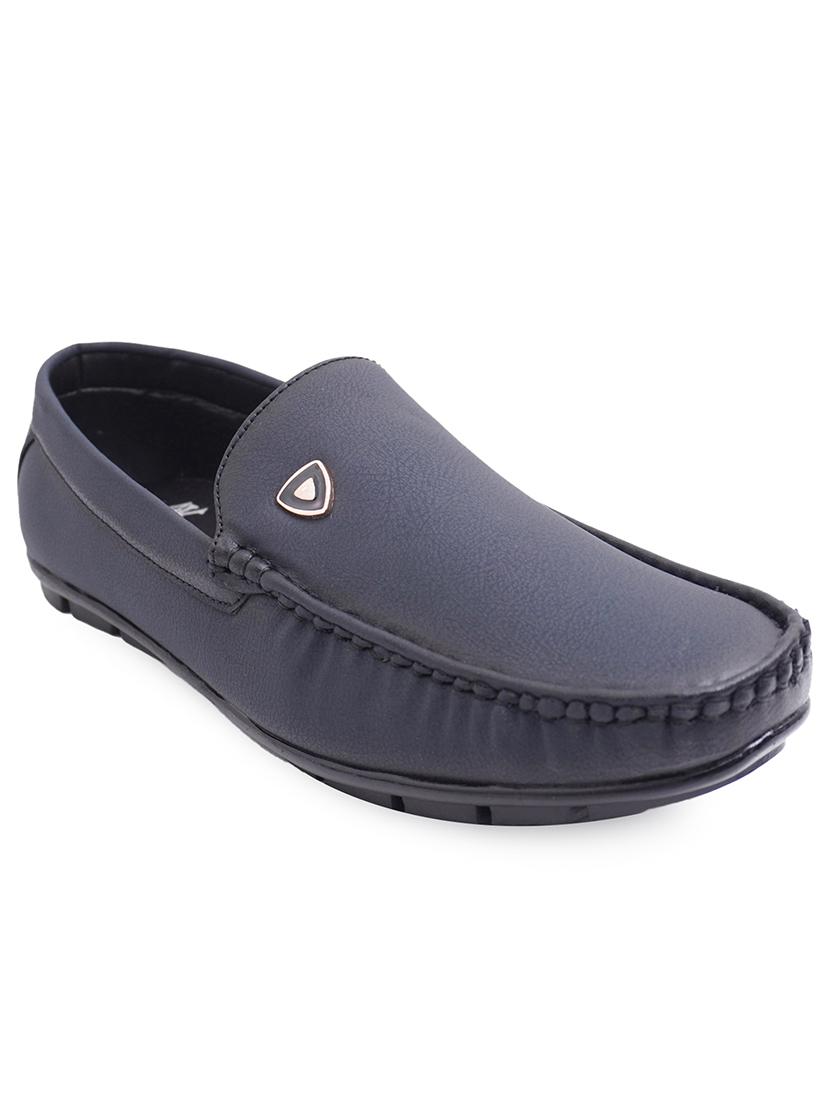 men blue slip on loafers - 21492479 -  Zoom Image - 0