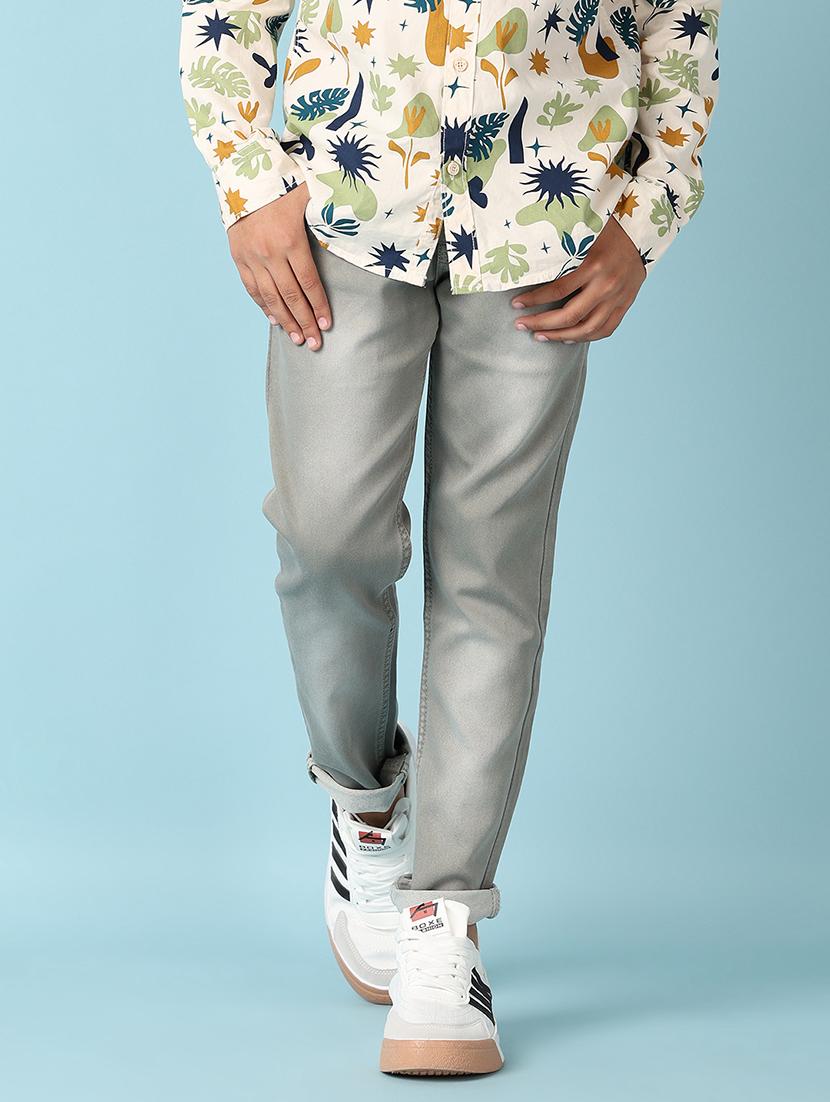 boys washed slim fit jeans