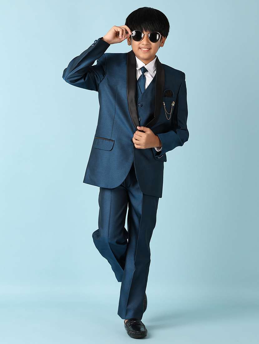 boys party wear 3 piece suit set